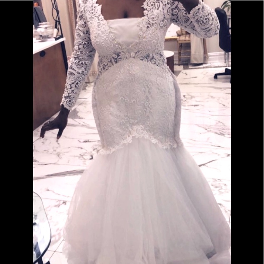 Custom made Wedding gown